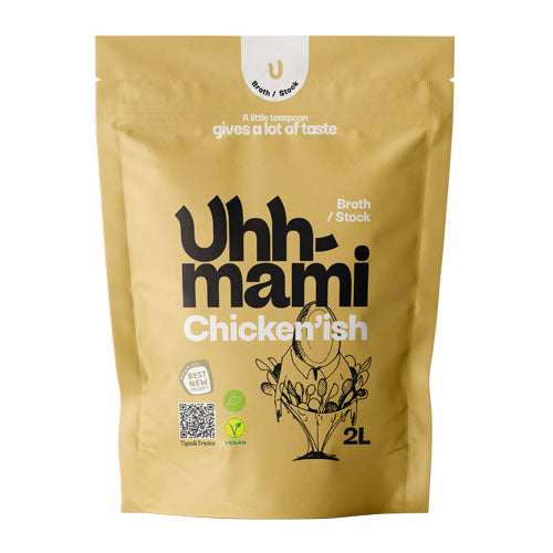 Uhmmami Chicken'ish - Vegansk hønse-bouillon /fond, glutenfri, Øko