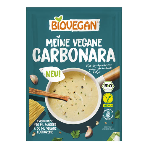 Biovegan Vegansk carbonara sauce mix - Glutenfri - Øko