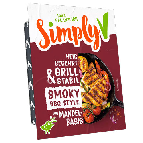 Simply V, Grill Ost - smoky BBQ, 150g