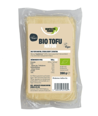 Vantastic Foods Tofu Naturel, Økologisk  200g