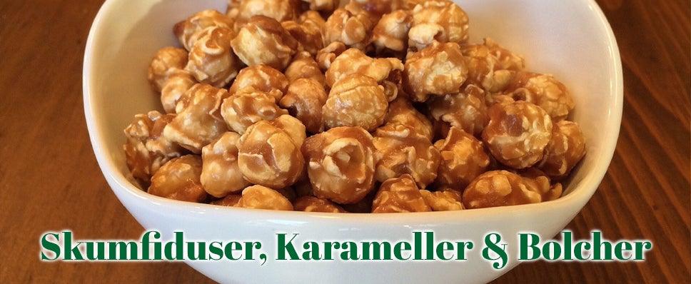 Veganske Skumfiduser, Karameller & Bolcher