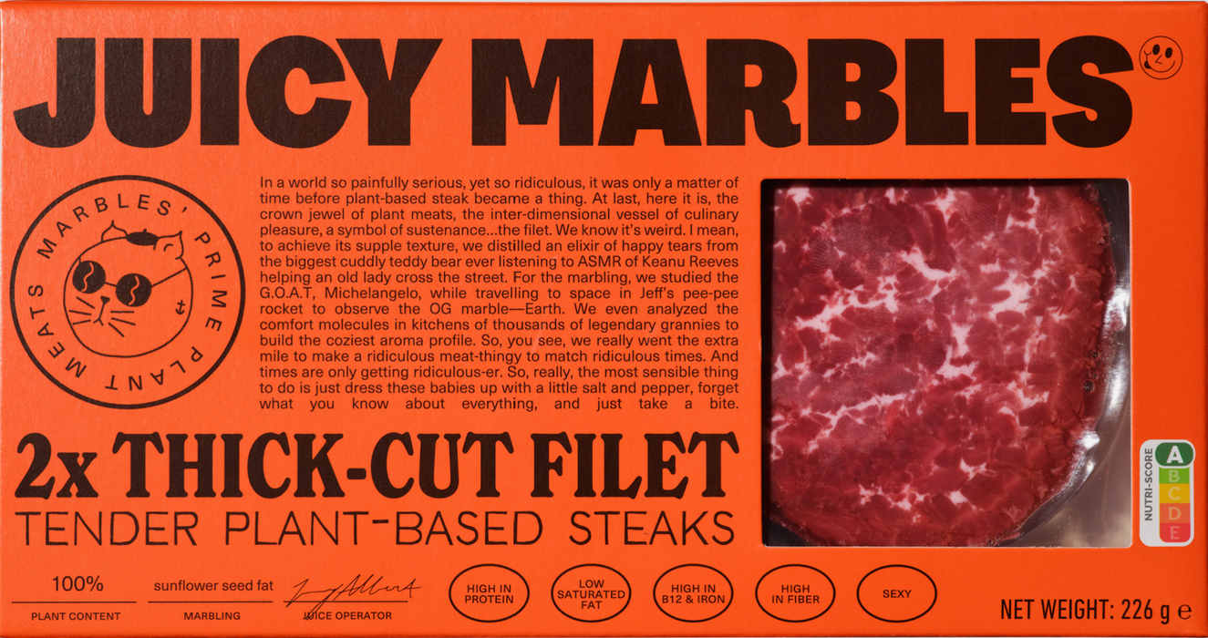 3-pak Juicy Marbles Thick Cut Filet 2stk/226g (6 stk.) SPAR 10%