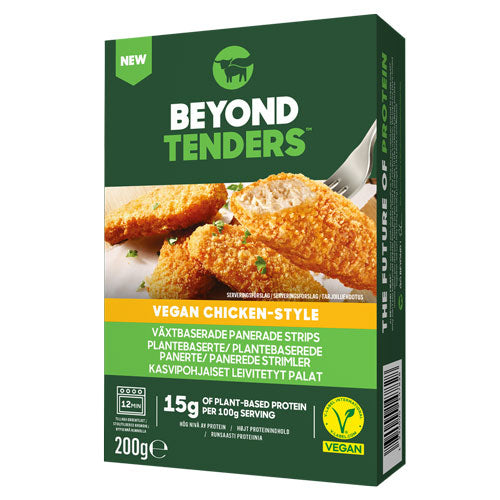 Beyond Meat Chicken Tenders, 200g/ (holdbarhed - 10 dage i køleskab)