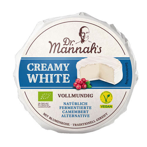Creamy White, Vegansk camembert-alternativ af fermentet blomkål, Øko