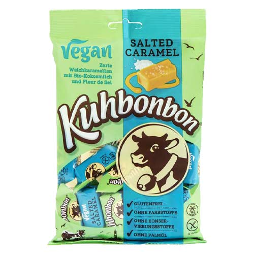 Kuhbonbon veganske karameller - Saltkaramel