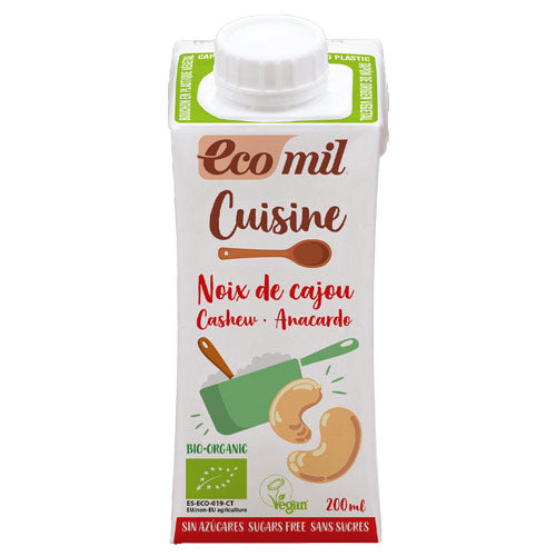 Vegansk fløde til madlavning på cashewbasis - glutenfri - Øko