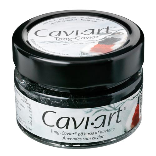 Caviart, vegansk caviar - Sort