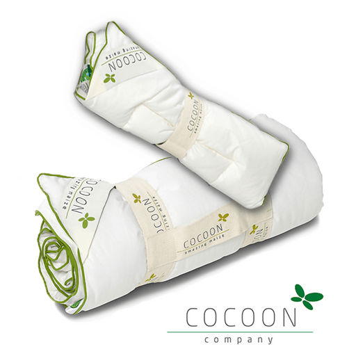 Cocoon Økologisk Baby Dyne Majsfibre + GRATIS BABYPUDE (Værdi 199kr.) 70x100 cm. *Sendes automatisk med - GreenOS.dk