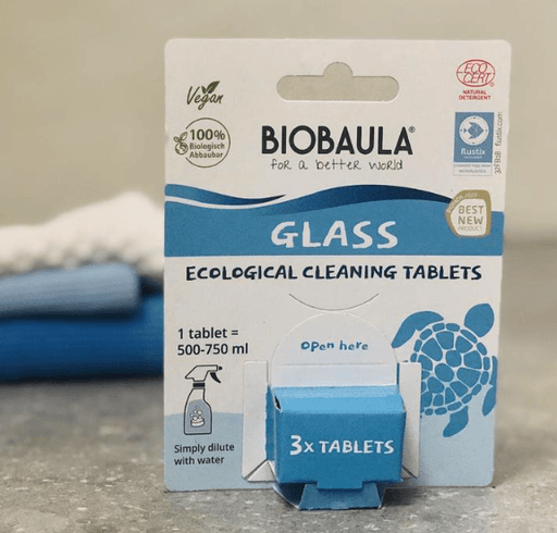 BioBaula, Miljøvenlig glasrens- øko, 3 tab.
