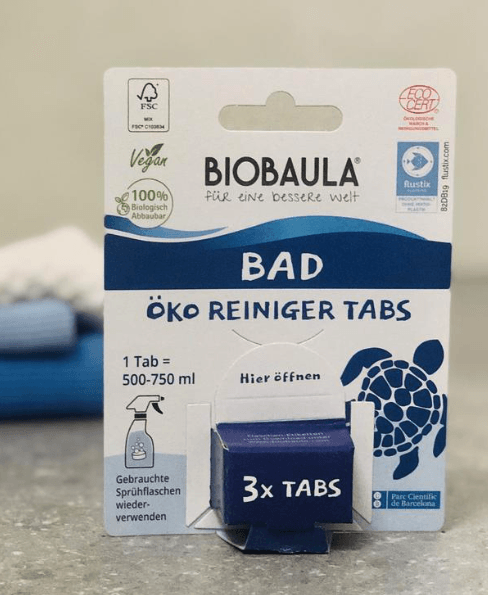 BioBaula, Miljøvenlig Badrens- øko, 3 tab.