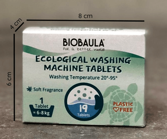 BioBaula, Miljøvenlig Vaskemiddel til tøj- øko, 19 tab.