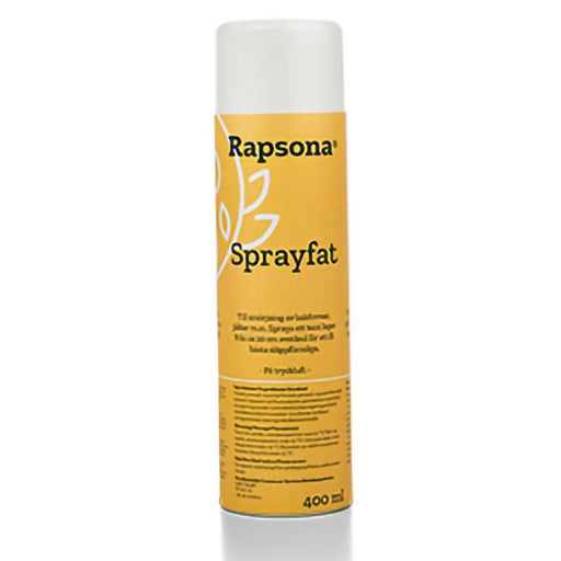 Rapsona Vegansk Sprayfedt (På Trykluft) - 400 ml.