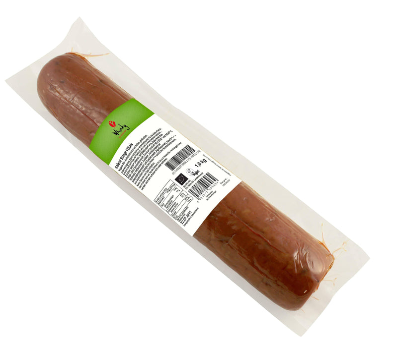 Wheaty Vegan Salami Storkøb - Økologisk 1 kg