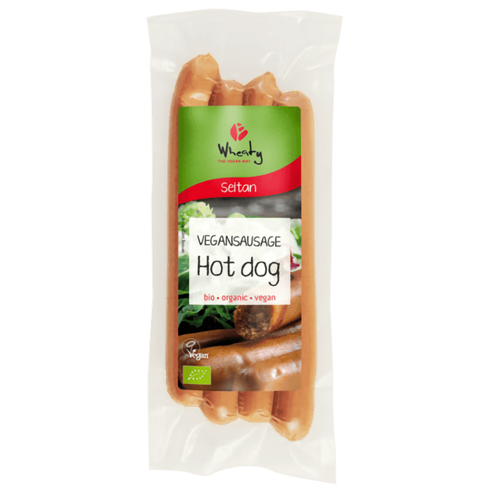 Dinkarville indre Anvendt Wheaty Vegansk Hot Dog - Økologisk 200g