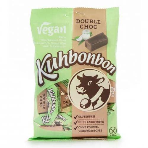 Kuhbonbon Dobbelt Chokolade Flødekarameller, 165 g. - GreenOS.dk