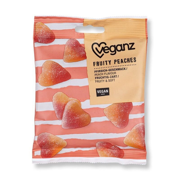 Veganz Veganske vingummi Hjerter / Fruity Peaches